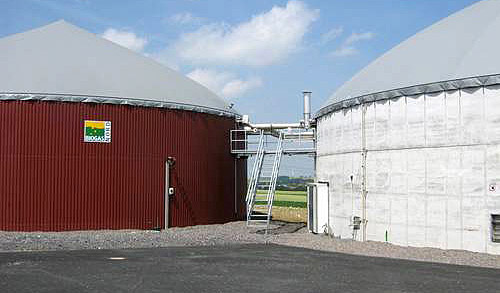 WIOTEC biogas plant - surface treatment and surface technology at WIOTEC